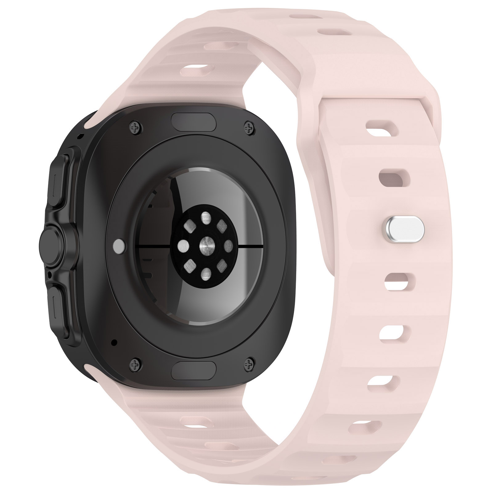 Silikonowy pasek Bizon Strap Watch Silicone G ukazany od tyłu